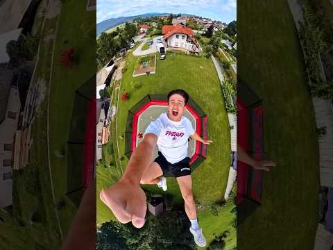 Insta360 x4 on the World’s biggest Trampoline