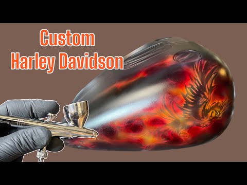 Unleash Your Inner Artist: Learn How to Paint a Realistic Fire with a Majestic Phoenix Design!"