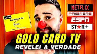 Gold Card TV é bom? ✅ Gold Card TV funciona mesmo? Veja minha análise completa e sincera