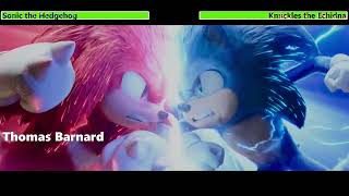 Sonic the Hedgehog vs Knuckles the Echidna (Second