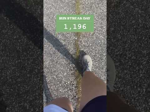 Run Streak Day 1,196 #streak #running
