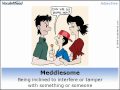 Vocabahead-meddlesome