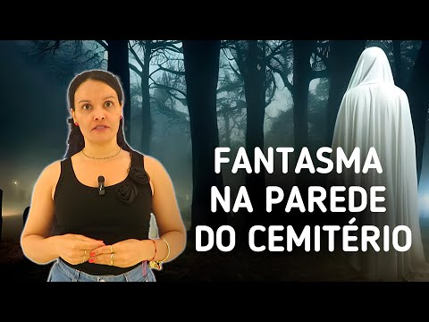 FANTASMA ASSUSTADOR APARECE EM CIMA DO MURO NO CEMITÉRIO DE AMPARO-PB  💀😳