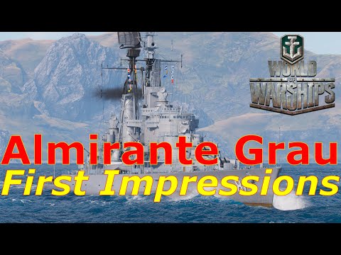 World of Warships- Almirante Grau: First Impressions: What An Incredibly STUPID Ship!
