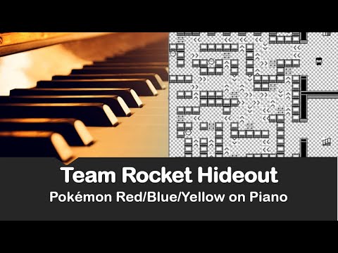 Team Rocket Hideout - Pokemon Red/Blue/Yellow on Piano