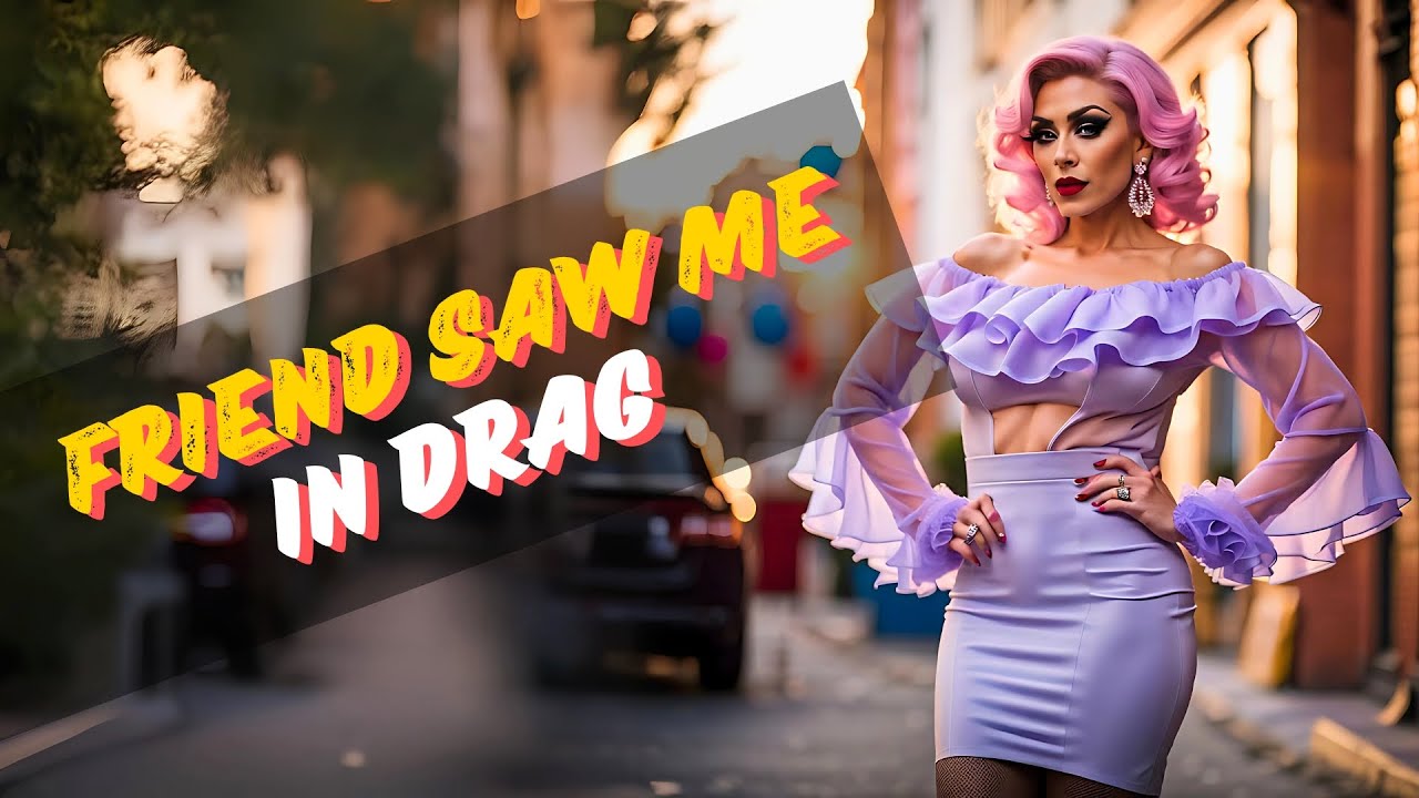 Friend Saw Me In Drag, Now We Are Dating (MTF Crossdressing Story)