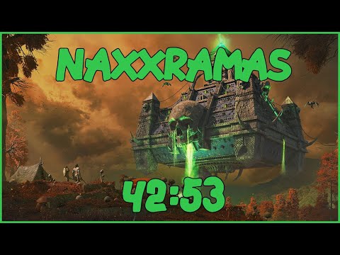 Naxxramas Speedrun #2 world [42:53] - [BRICKED] Fury POV (OLD)