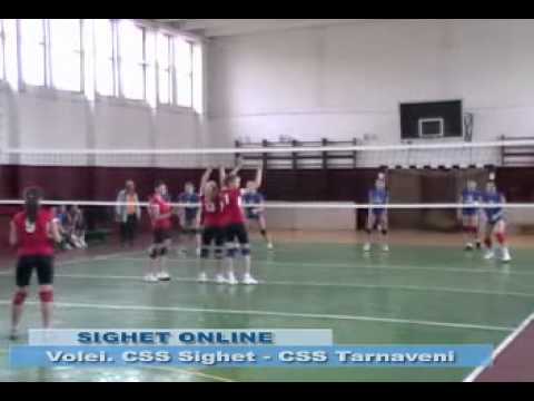 Meci de volei juniori-fete. CSS Sighet invinge acasa