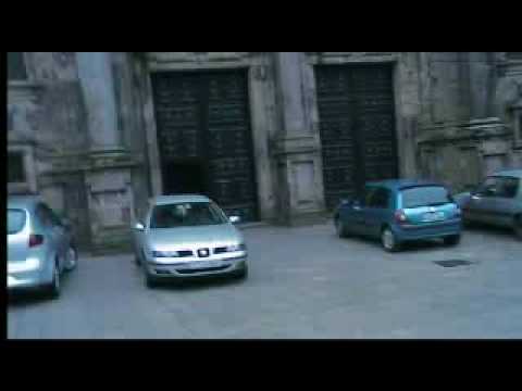 Camino de Santiago 2009; Jakobsweg live; The last steps in the kathedrale of santiago de compostela