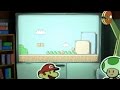 Paper Mario Color Splash Retro NES Mario Bros 3 Level First Look 1080p 60fps