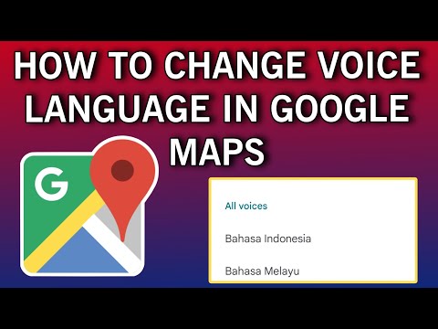 How To Change Voice Language In Google Maps | Easy Tutorial
