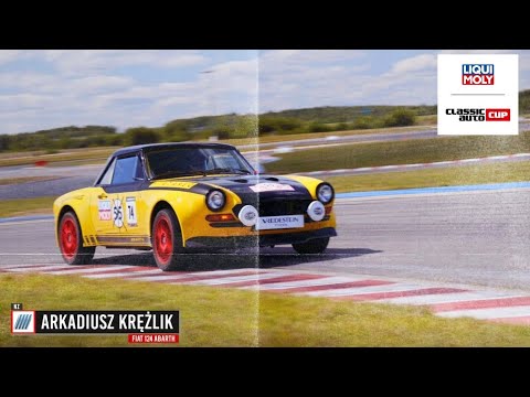 Arkadiusz Krężlik   Fiat 124 Abarth   IV runda Classicauto Cup 2022