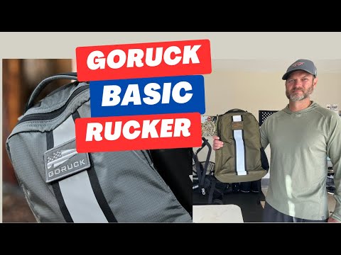 GORUCK Basic Rucker Review | What Plates Will it Hold?