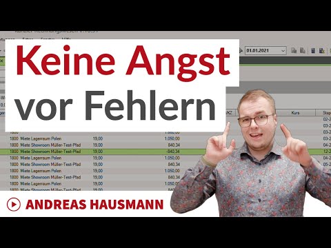 Keine Angst vor Fehlern - die Generalumkehrbuchung in DATEV Rechnungswesen