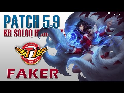 SKT T1 Faker vs Easyhoon - Ahri vs Syndra - KR SoloQ Highlights