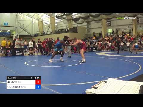 2018 UWW Cadet And U23 Nationals/U23 Freestyle 97 Semi-Finals - Kollin Moore (tOSU-Unattached) Vs.