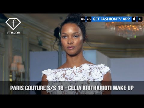 Paris Couture Spring Summer 2018 - Celia Kritharioti Make up | FashionTV | FTV