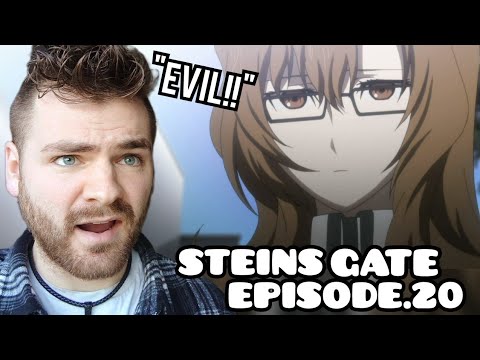 THIS IS MESSED UP??! | STEINS GATE | Episode 20 | Season 1 | ANIME REACTION