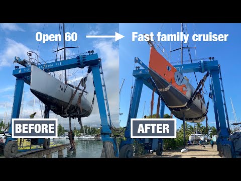 2 years of BOAT WORK TRANSFORMATION TIMELAPSE in minutes