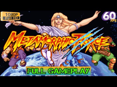 Metamorphic Force | Arcade Game (Konami) | Japan Version | Full Walkthrough Gameplay (1080p 60fps)