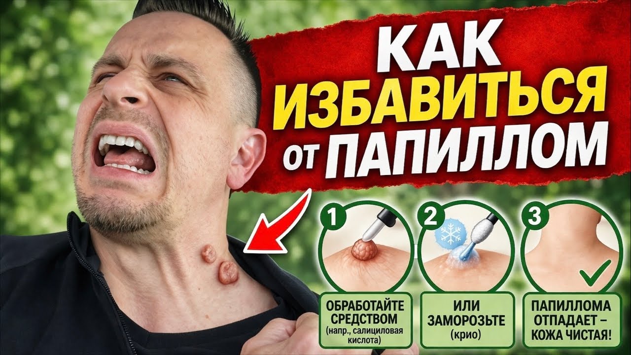 Как избавиться от папиллом (и почему они появляются снова)