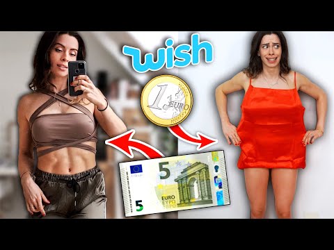 Werbung vs  Realität: 1€ WISH OUTFITS & UMSTYLING im Test