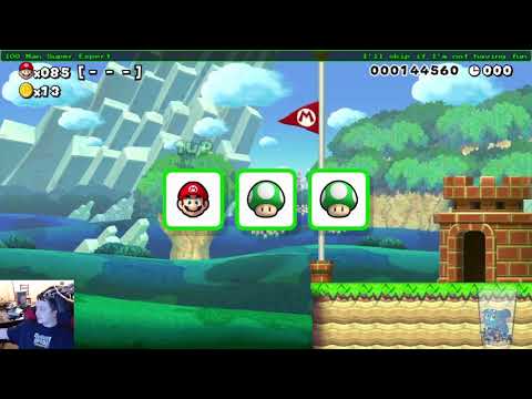 Super Mario Maker - Fun little 100 man
