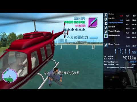 GTA: Vice City - Any% (No SSU) - 47:57 [WR]
