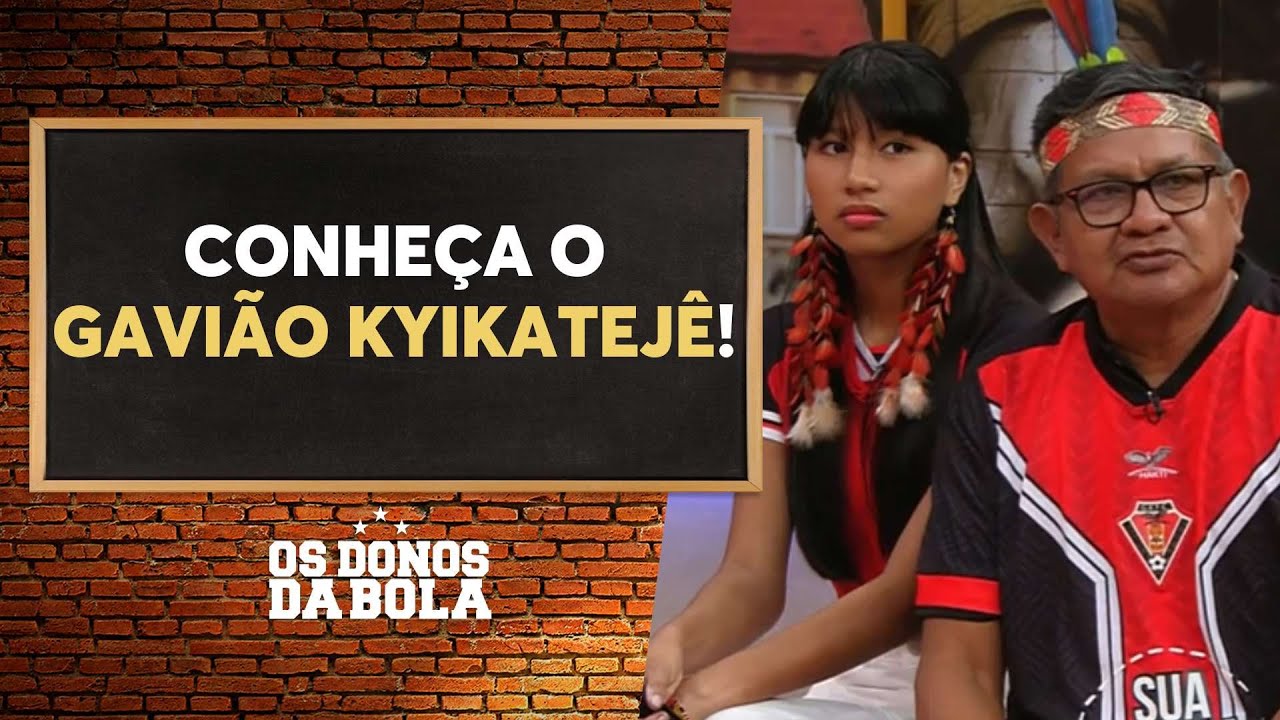 Conheça o Gavião Kyikatejê, primeiro time indigena do Brasil