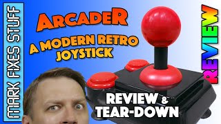 Ripping the ArcadeR Joystick apart and looking at the parts inside.