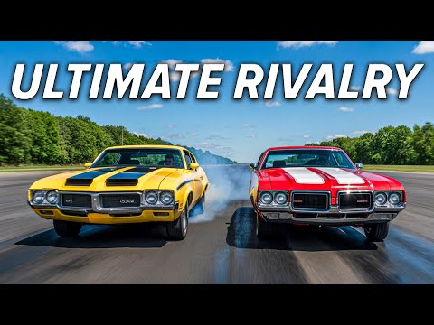 Buick GSX Stage 1 vs Oldsmobile 442 W 30 Drag Racing Showdown