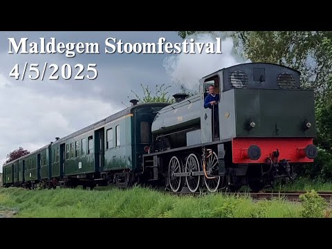 Stoomtrein Maldegem - Eeklo Stoomfestival 4/5/25