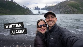 One day in Whittier, Alaska! (Portage Pass, Emerald Cove, & driving the tunnel!)
