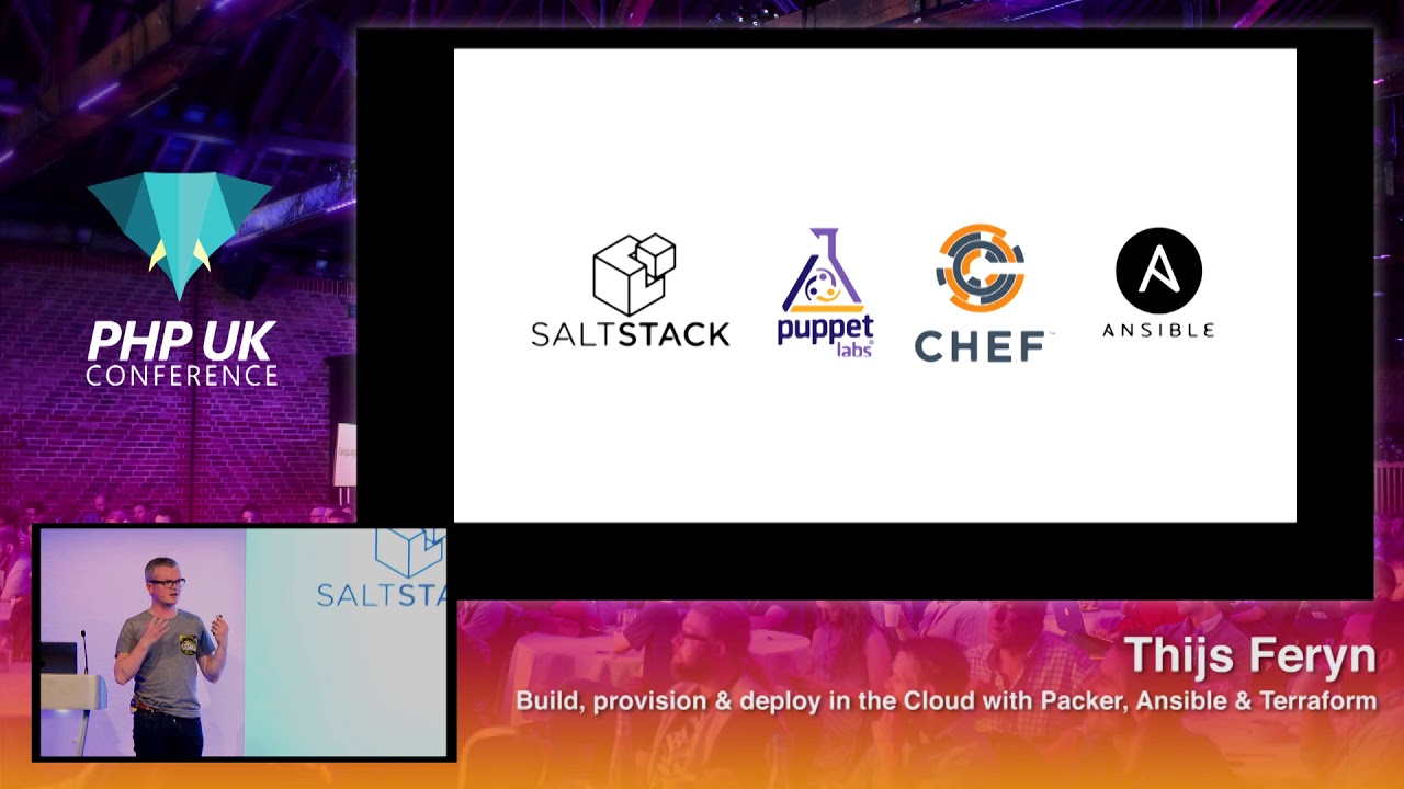 PHP UK 2018 - Thijs Feryn - Build, provision & deploy in the Cloud with Packer, Ansible & Terraform
