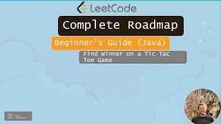 YouTube video 'LeetCode 1275 (Easy): Find Winner on a Tic Tac Toe Game | [JAVA]'