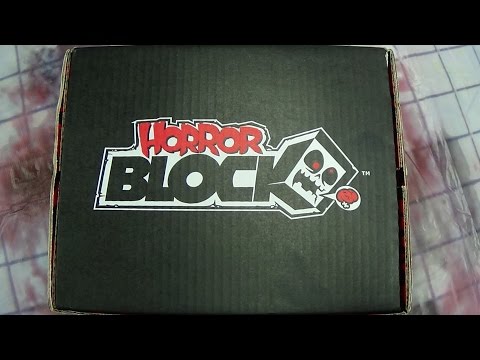 HORROR BLOCK January 2017: EmGo's Horror Blocks N' Stuff