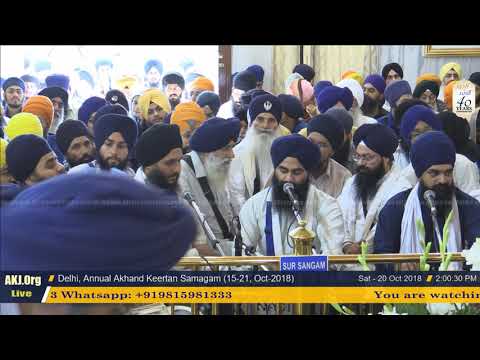 072 Delhi 20Oct2018 SatMor DSK Bhai Parminder Singh Jee Jalandhar