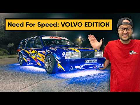 Fitting UNDERGLOW to my 3-ROTOR VOLVO 740