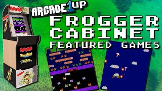 Arcade 1up - Frogger Cabinet Games