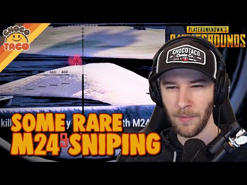 A Rare chocoTaco M24 Sniping Game ft. Boom - PUBG Duos Gameplay