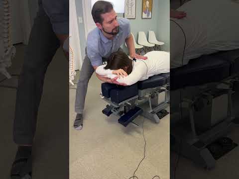 HUGE Upper Back CRACK 😲 My Wife's Back Is SOOO CRUNCHY! #shorts