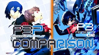 Persona 3 Reloaded Vs Persona 3 Portable | First 5 Minutes