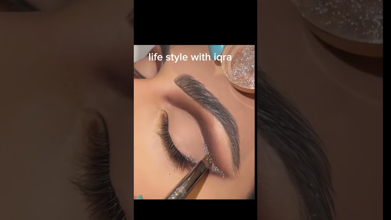 Arabic eye makeup toturial  #eyemakeup #smokey #easy #makeuptutorial #wingeyelinerforhoodedeyes