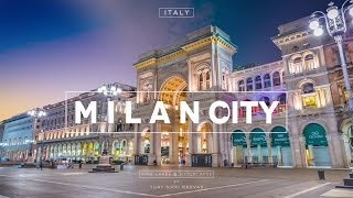 Milano City Hyperlapse Time Lapse Italia