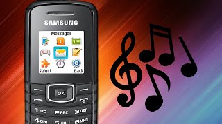 Samsung GT E-1080W. Ringtones.