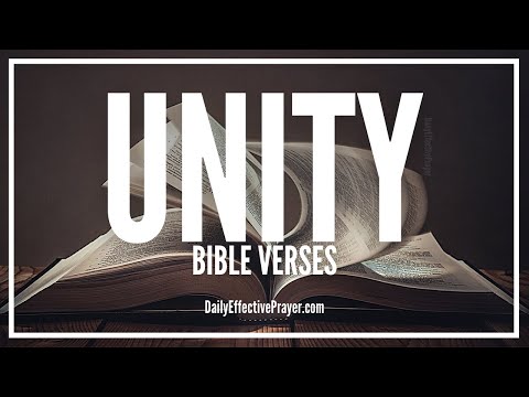 Bible Verses On Unity | Scriptures For Unity (Audio Bible) Video