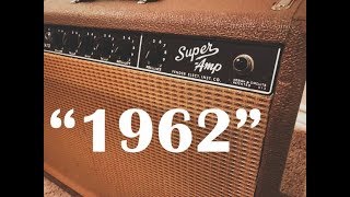 Video thumbnail for 1962 Fender Super Amp Demo#2 by Guitar Media