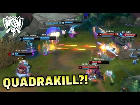 INSANE Gen.G vs. DK Final Teamfight | Worlds 2022 | League of Legends Esports Moments