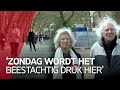 Parkbezoekers reageren op maatregelen mooi weer