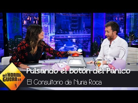 Nuria Roca y Pablo Motos utilizan por primera vez el botón del pánico - El Hormiguero 3.0